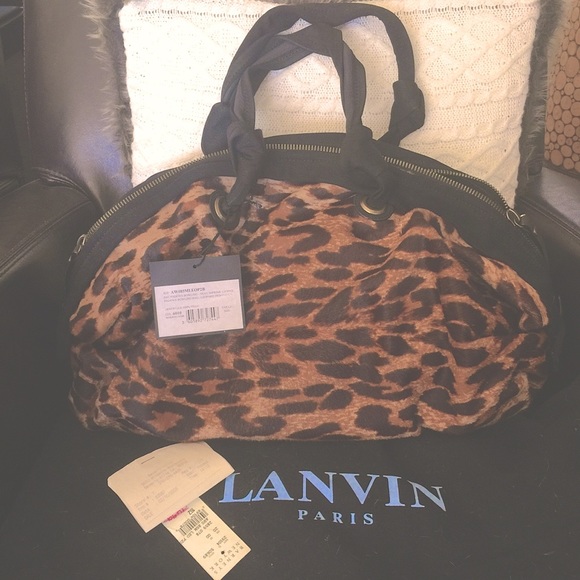 LANVIN animal PRINT BAG❤️HP - Picture 3 of 10